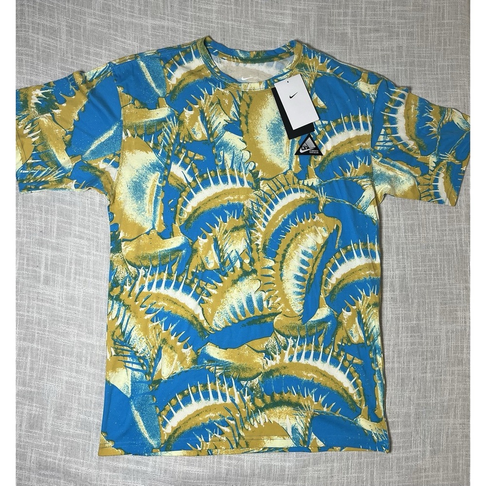 Nike Kyrie Journey Reward Tropical T-Shirt DZ2691 468 Men's Size Small Tall